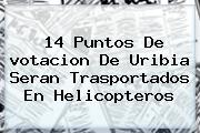 14 Puntos De <b>votacion</b> De Uribia Seran Trasportados En Helicopteros