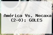 <b>América Vs</b>. <b>Necaxa</b> (2-0): GOLES