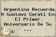 Argentina Recuerda A <b>Gustavo Cerati</b> En El Primer Aniversario De Su <b>...</b>