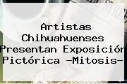 Artistas Chihuahuenses Presentan Exposición Pictórica ?<b>Mitosis</b>?