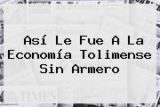 Así Le Fue A La Economía Tolimense Sin <b>Armero</b>