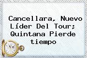 Cancellara, Nuevo Líder Del Tour; Quintana Pierde <b>tiempo</b>