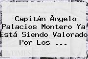 Capitán <b>Ányelo Palacios Montero</b> Ya Está Siendo Valorado Por Los <b>...</b>