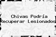 <b>Chivas</b> Podría Recuperar Lesionados