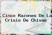 Cinco Razones De La Crisis De <b>Chivas</b>