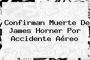 Confirman Muerte De <b>James Horner</b> Por Accidente Aéreo