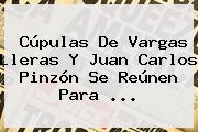 Cúpulas De Vargas Lleras Y <b>Juan Carlos Pinzón</b> Se Reúnen Para ...