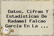 Datos, Cifras Y Estadísticas De Radamel <b>Falcao</b> García En La ...