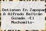 Detienen En Zapopan A <b>Alfredo Beltrán Guzmán</b> ?El Mochomito?