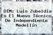 DIM: <b>Luis Zubeldía</b> Es El Nuevo Técnico De Independiente Medellín