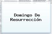 <b>Domingo De Resurrección</b>