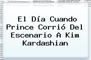 El Día Cuando <b>Prince</b> Corrió Del Escenario A <b>Kim Kardashian</b>