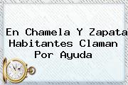 Ver en chamela y zapata habitantes claman por ayuda <i>En Chamela Y Zapata Habitantes Claman Por Ayuda</i>