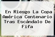 En Riesgo La <b>Copa</b> América Centenario Tras Escándalo De Fifa