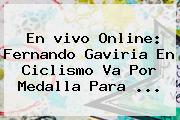 Ver en vivo online fernando gaviria en ciclismo va por medalla para En <b>vivo</b> Online: Fernando Gaviria En Ciclismo Va Por Medalla Para ...