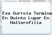 Eva Gurrola Termina En Quinto Lugar En <b>Halterofilia</b>
