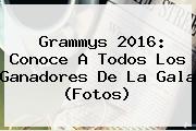 <b>Grammys 2016</b>: Conoce A Todos Los Ganadores De La Gala (Fotos)