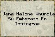 <b>Jena Malone</b> Anuncia Su Embarazo En Instagram