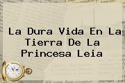 <u>La Dura Vida En La Tierra De La Princesa Leia</u>
