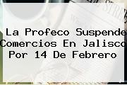 La Profeco Suspende Comercios En Jalisco Por <b>14 De Febrero</b>