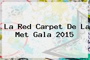La Red Carpet De La <b>Met Gala 2015</b>
