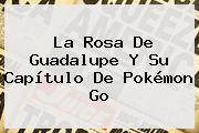 <b>La Rosa De Guadalupe</b> Y Su Capítulo De <b>Pokémon Go</b>