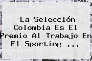 La Selección Colombia Es El Premio Al Trabajo En El Sporting <b>...</b>