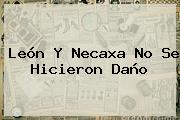 <b>León</b> Y <b>Necaxa</b> No Se Hicieron Daño