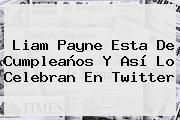 <b>Liam Payne</b> Esta De Cumpleaños Y Así Lo Celebran En Twitter