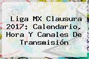 Liga MX Clausura <b>2017</b>: <b>Calendario</b>, Hora Y Canales De Transmisión