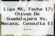 Liga MX, Fecha 17: Chivas De <b>Guadalajara Vs</b>. <b>Necaxa</b>, Consulta El ...