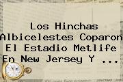 Los Hinchas Albicelestes Coparon El Estadio <b>Metlife</b> En New Jersey Y ...