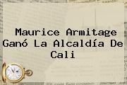 Maurice <b>Armitage</b> Ganó La Alcaldía De Cali