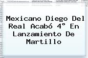 Mexicano <b>Diego Del Real</b> Acabó 4° En Lanzamiento De Martillo