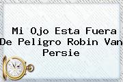 Mi Ojo Esta Fuera De Peligro Robin <b>Van Persie</b>