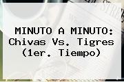 MINUTO A MINUTO: <b>Chivas Vs. Tigres</b> (1er. Tiempo)