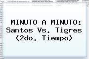 MINUTO A MINUTO: Santos Vs. <b>Tigres</b> (2do. Tiempo)