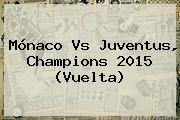 <b>Mónaco Vs Juventus</b>, Champions 2015 (Vuelta)
