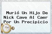 Murió Un Hijo De <b>Nick Cave</b> Al Caer Por Un Precipicio