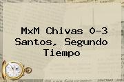 MxM <b>Chivas</b> 0-3 <b>Santos</b>, Segundo Tiempo