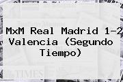 MxM <b>Real Madrid</b> 1-2 <b>Valencia</b> (Segundo Tiempo)