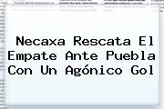 <b>Necaxa</b> Rescata El Empate Ante <b>Puebla</b> Con Un Agónico Gol