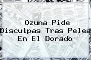<b>Ozuna</b> Pide Disculpas Tras Pelea En El Dorado