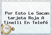 Por Esto Le Sacan <b>tarjeta Roja</b> A Tinelli En Telefé