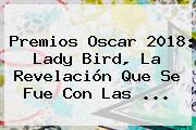 Premios Oscar 2018: <b>Lady Bird</b>, La Revelación Que Se Fue Con Las ...