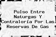Pulso Entre Naturgas Y <b>Contraloría</b> Por Las Reservas De Gas