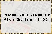 <b>Pumas Vs Chivas</b> En Vivo Online (1-0)