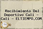 Recibimiento Del <b>Deportivo Cali</b> - Cali - ELTIEMPO.COM