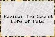 Review: <b>The Secret Life Of Pets</b>