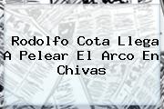 <b>Rodolfo Cota</b> Llega A Pelear El Arco En Chivas